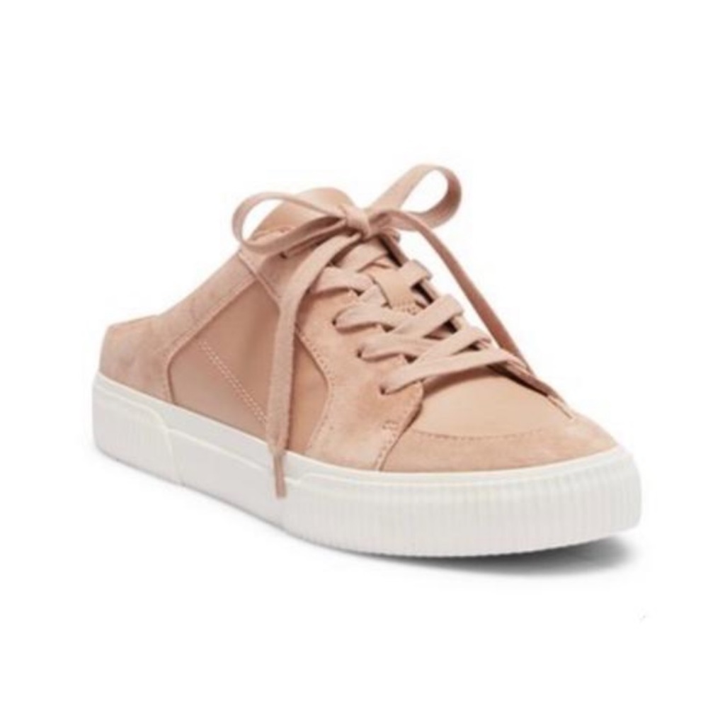Vince Apricot Kess Slip On Leather Sneakers Sz 11